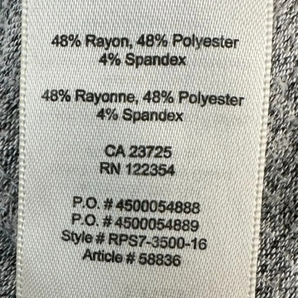 Wilfred Free Zlata Sweater Open-Front Cardigan with Pockets Grey Women's XXS - Picture 13 of 13